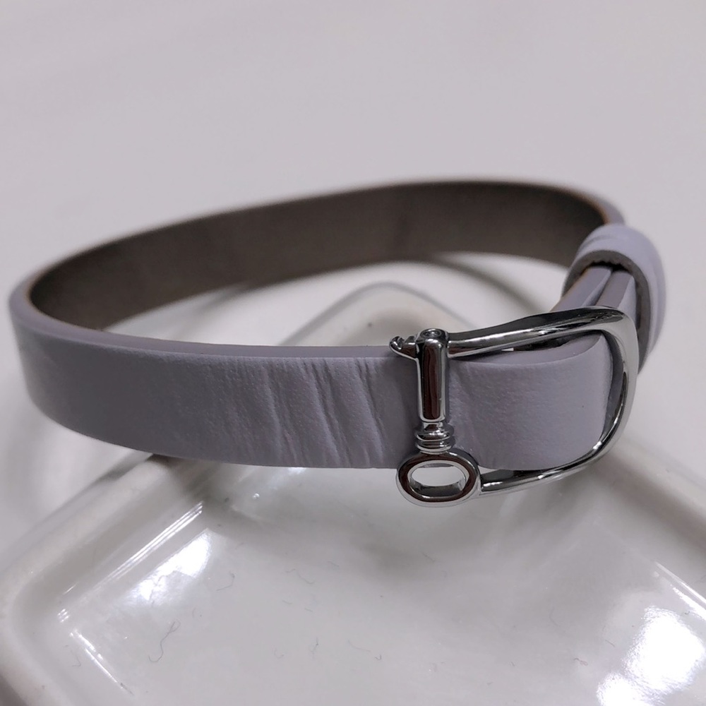 💕 KEEP Collective Lavender/Gold Reversible Leather Band 💕